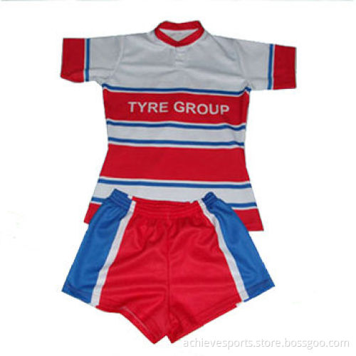 Customized Rugby Football Jersey, Sublimated with Free Design, OEM Services Provided